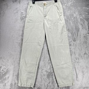 Marine Layer Allison Pants Women's Mediun Tencel Blend Green Pull-On Casual READ